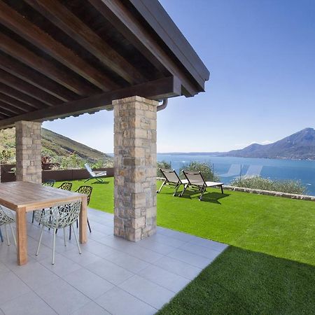 Villa Divina - Apt Icona Con Piscina E Vista Lago Castelletto Di Brenzone Exteriér fotografie